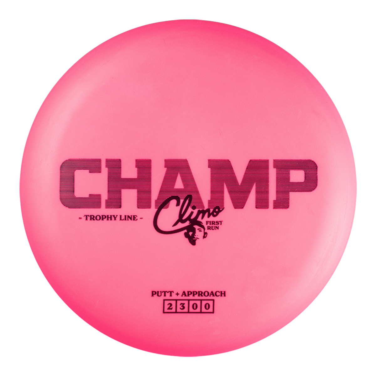 Climo Disc Golf Trophy Line Champ - First Run