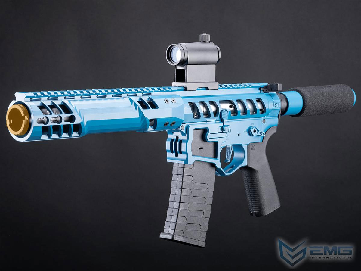 EMG F-1 Firearms Ultimate CQB UDR-15-3G AR15 Airsoft AEG Professional Training Rifle - Blue