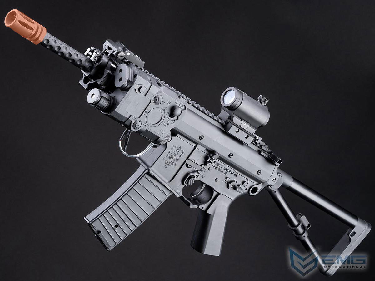 EMG Helios Knights Armament Corporation Delta PDW Sportsline Airsoft AEG Rifle w/ MOSFET - Picatinny - 350 fps