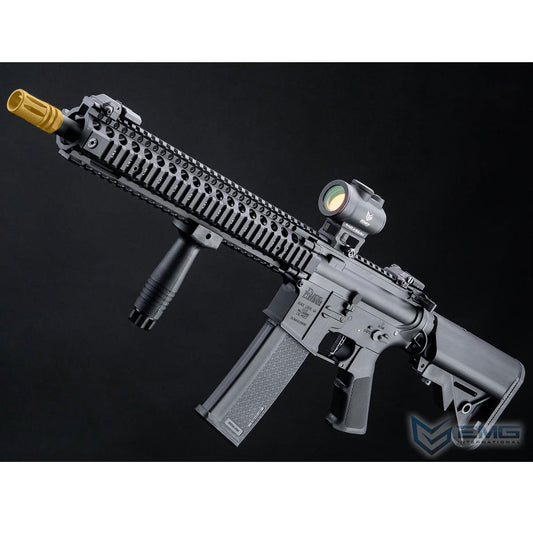 EMG Helios Daniel Defense Licensed DDM4A1 Carbine EDGE 2.0 Airsoft AEG Rifle by Specna Arms - Black