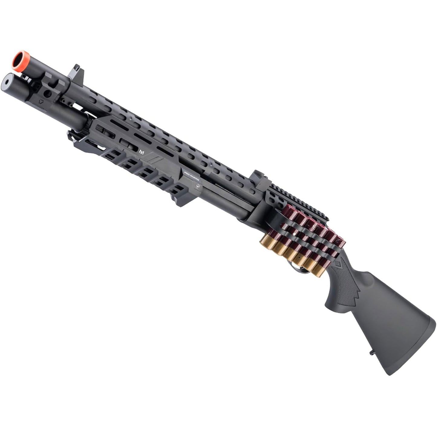 EMG Strike Industries Licensed M870 Gas Powered Pump Action Shotgun w/ M-LOK Handguard by Golden Eagle
