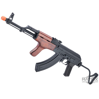 Matrix / S&T Stamped Steel AK Airsoft AEG AIMS-90 Rifle w/ G3 Electronic Trigger QD Spring Gearbox - Real Wood