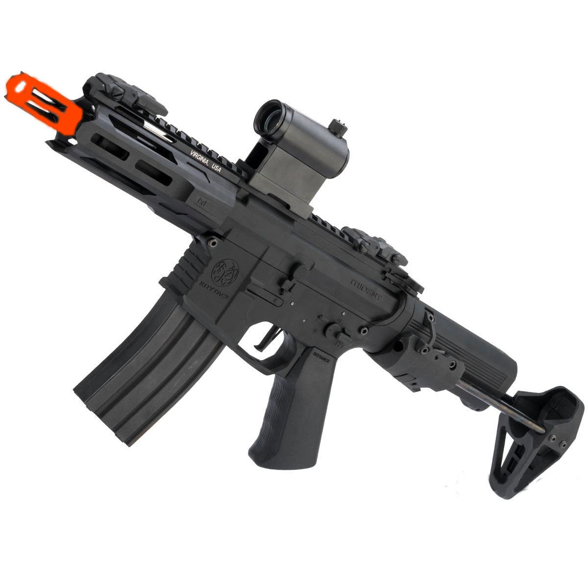 Krytac Trident MKII PDW-M Airsoft AEG Rifle - Black
