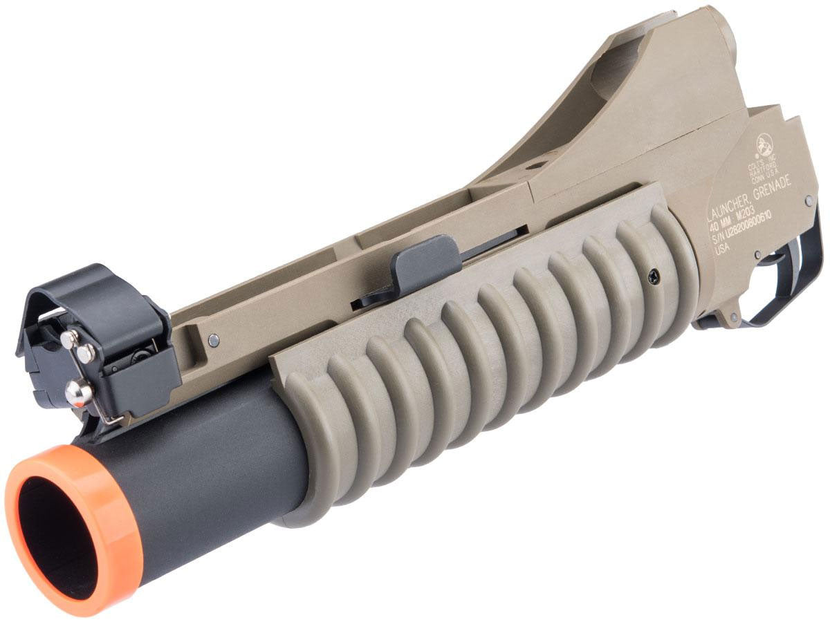 Cybergun Colt Licensed M203 40mm Grenade Launcher for M4 / M16 Series Airsoft Rifles - Short