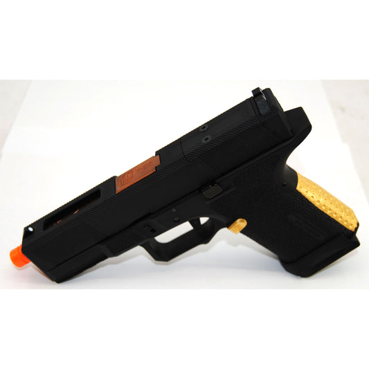EMG SAI BLU Compact w/ EMG Tier One Utility RMR-Cut Slide GBB Airsoft Pistol - Rose Gold