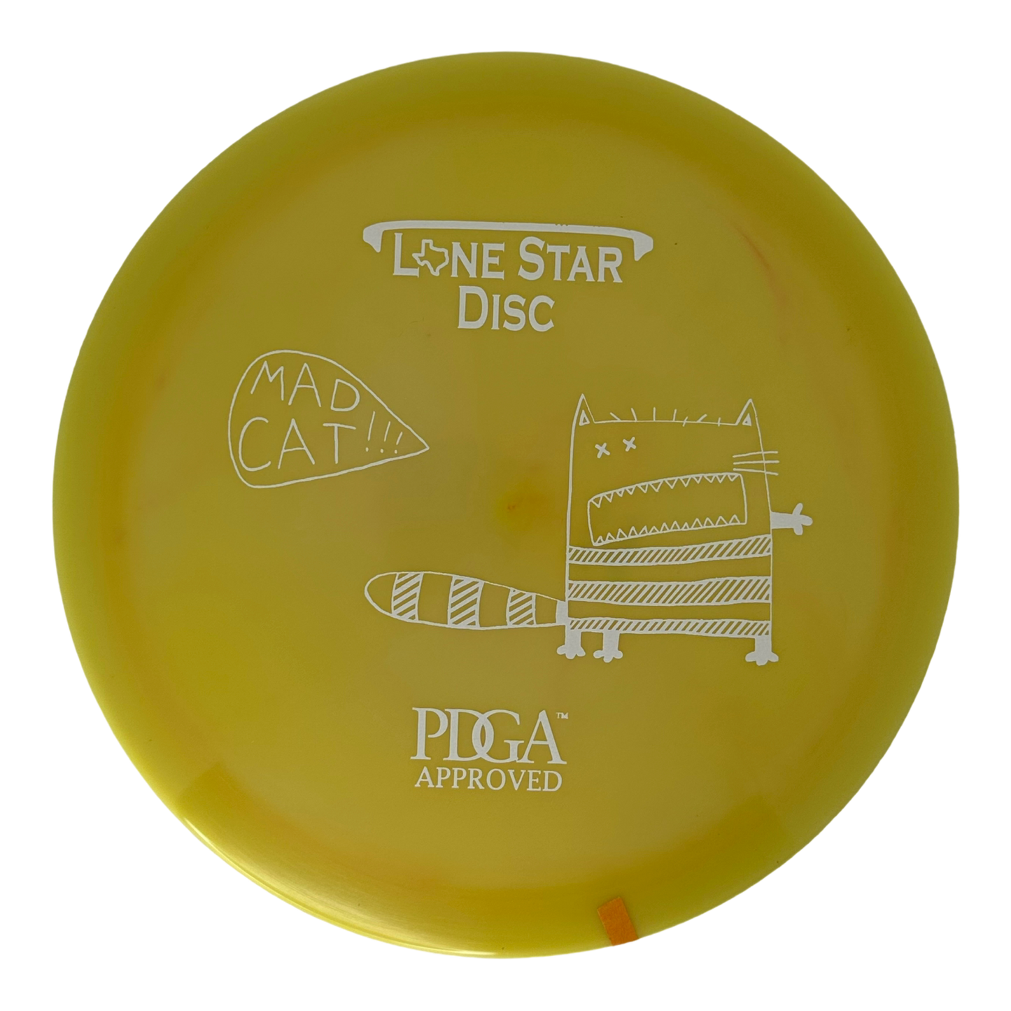 Lone Star Disc Alpha Mad Cat Fairway Driver disc - Artist Stamp