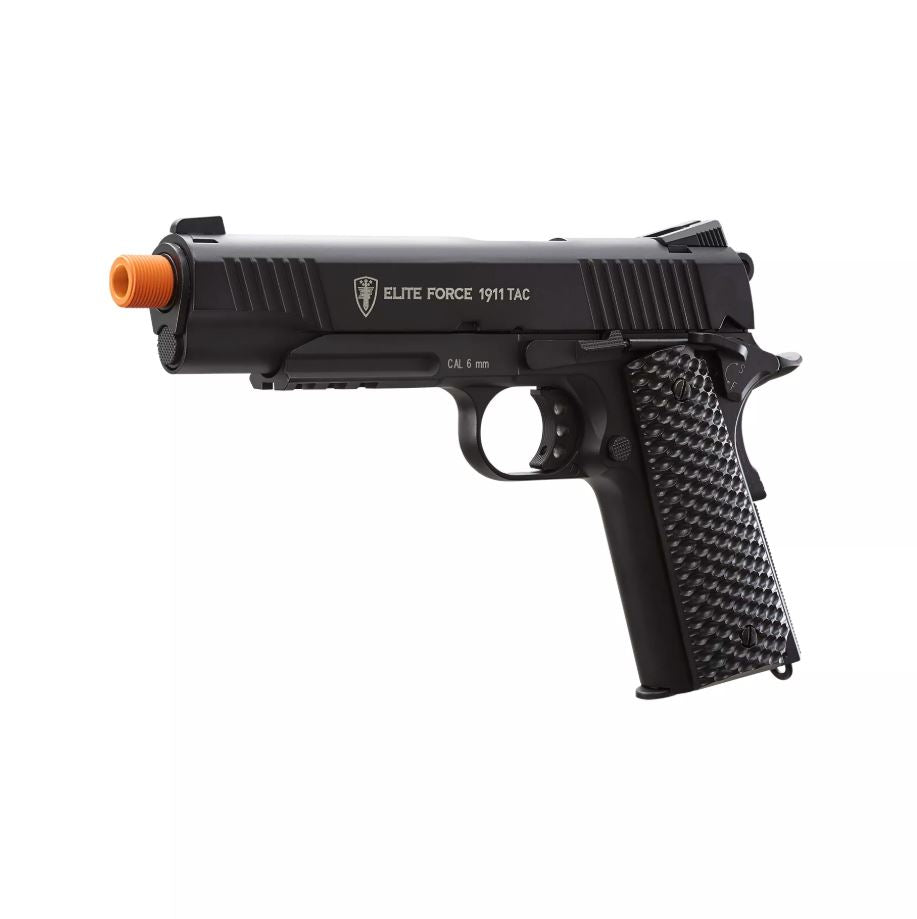 Elite Force 1911 TAC Gen3 CO2 Semi Auto Metal Blowback Airsoft Pistol Black