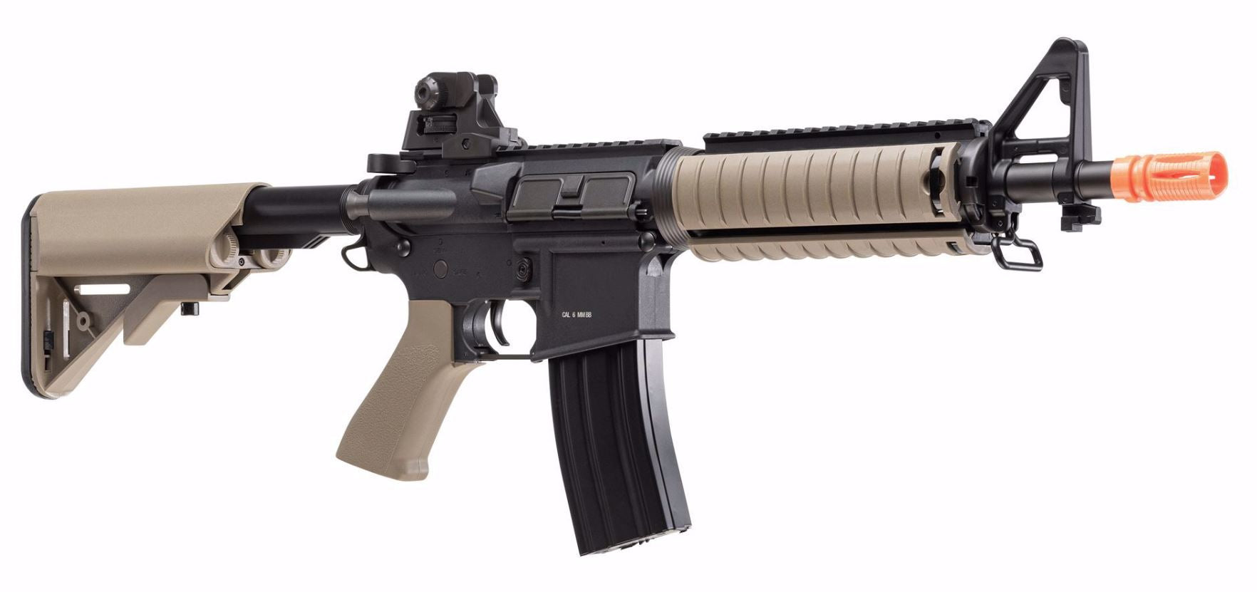 Elite Force M4 CQB AEG Rifle w/ EYETRACE - Black/Tan