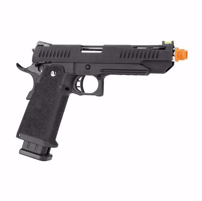 Elite Force Trinity Hi-Capa 2011 Green Gas Blowback Airsoft Pistol - Black