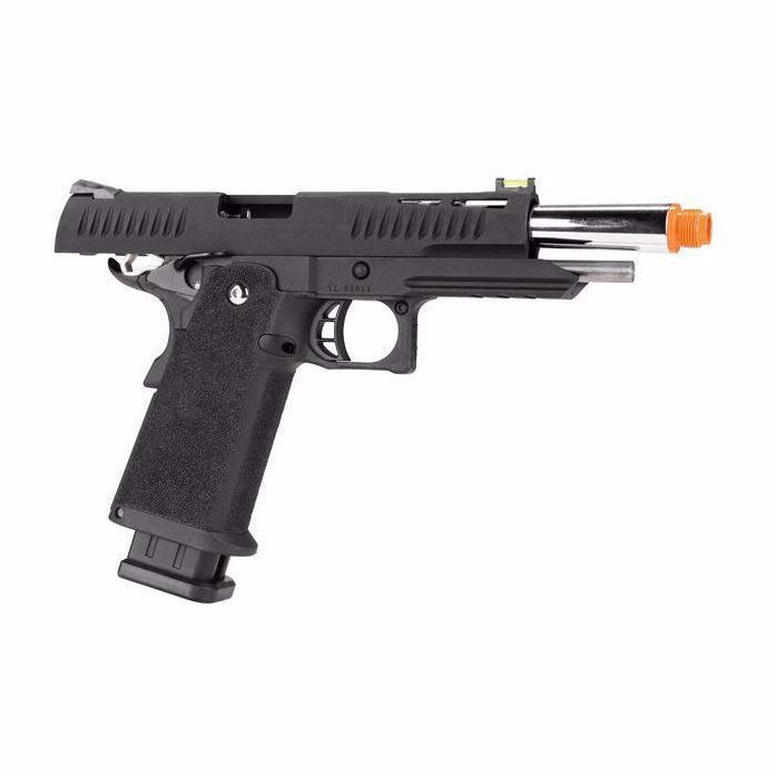 Elite Force Trinity Hi-Capa 2011 Green Gas Blowback Airsoft Pistol - Black