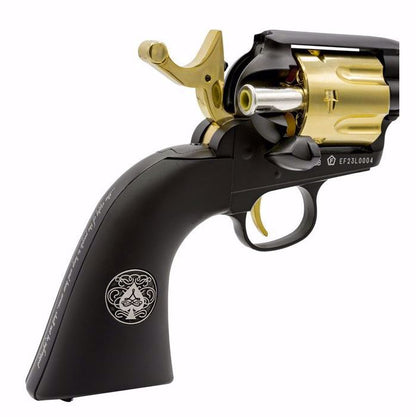 Elite Force Legends Gambler High Stakes Airsoft Revolver - Black/Gold