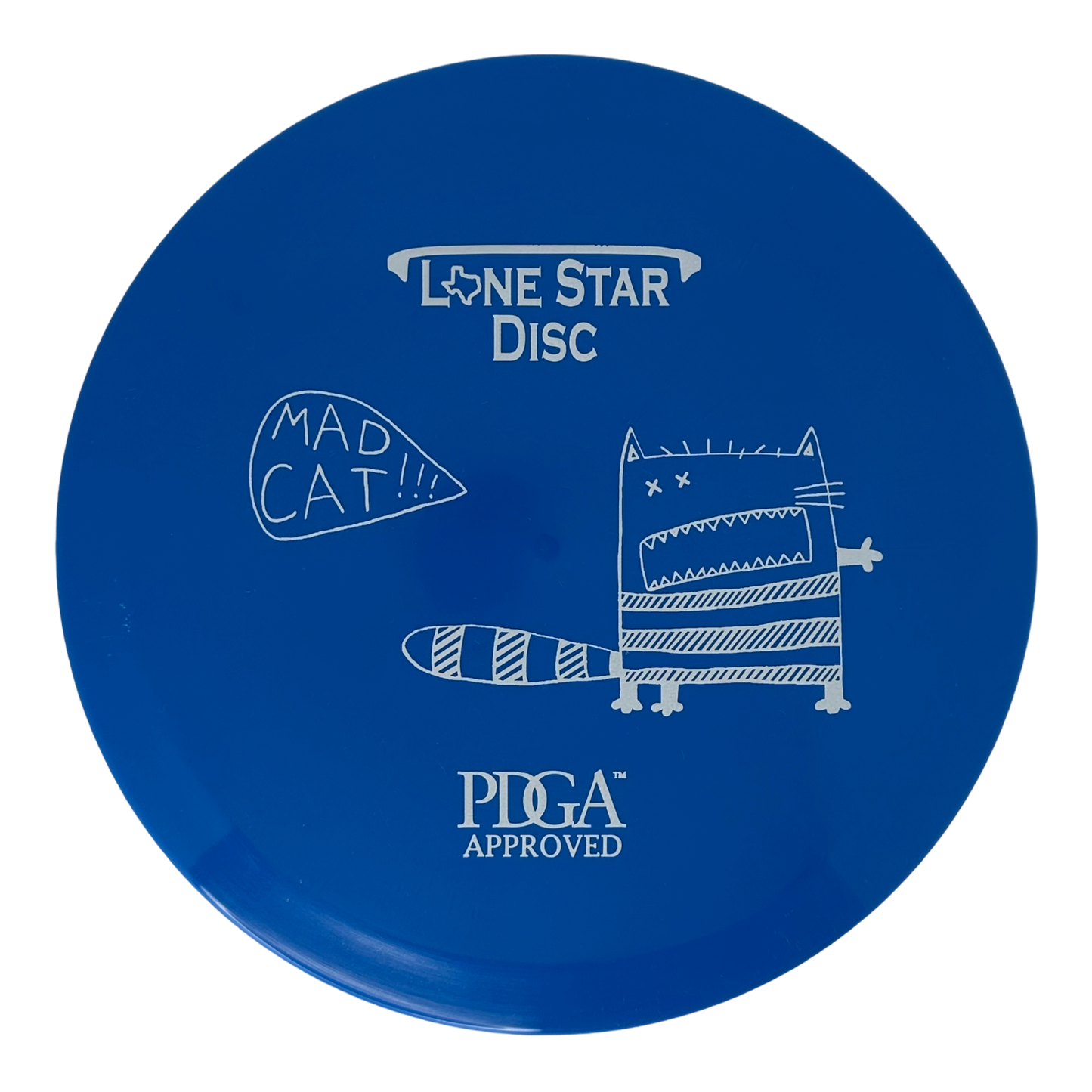 Lone Star Disc Alpha Mad Cat Fairway Driver disc - Artist Stamp