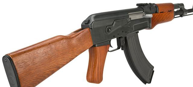 CYMA Standard AK47 Full Metal Real Wood Blowback Airsoft AEG Rifle