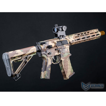 EMG Noveske Licensed Gen 4 Airsoft AEG Training Rifle w/ eSilverEdge SDU2.0 Gearbox - Shorty - Woodland