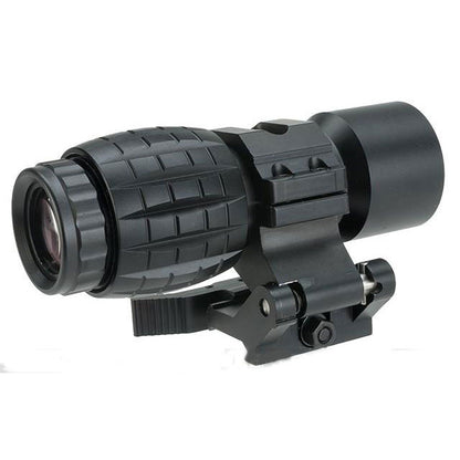 Avengers Tactical 3X Magnifier Scope w/ QD Flip-to-Side Mount