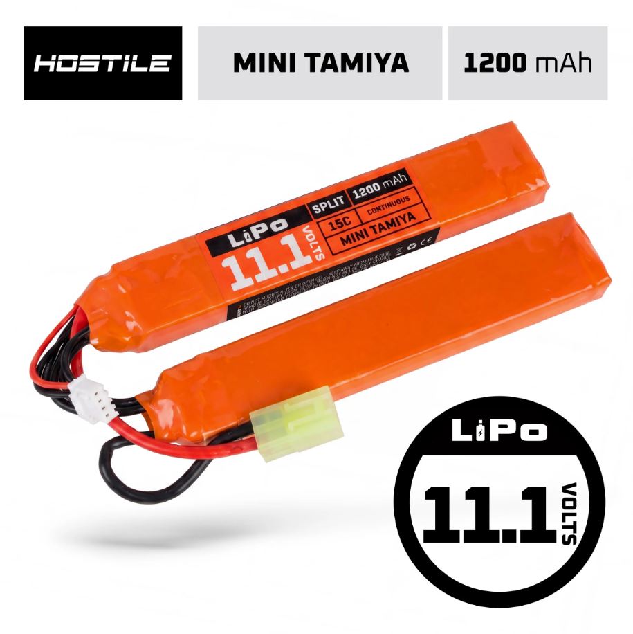 HK Army Hostile Energy Lipo Battery w/ Mini Tamiya Connector