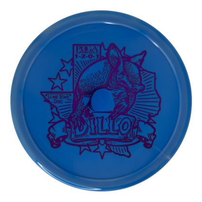 Lone Star Disc Alpha Armadillo Putter Disc - Artist Stamp