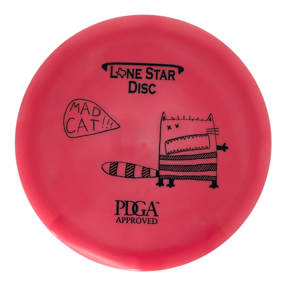 Lone Star Disc Alpha Mad Cat Fairway Driver disc - Artist Stamp