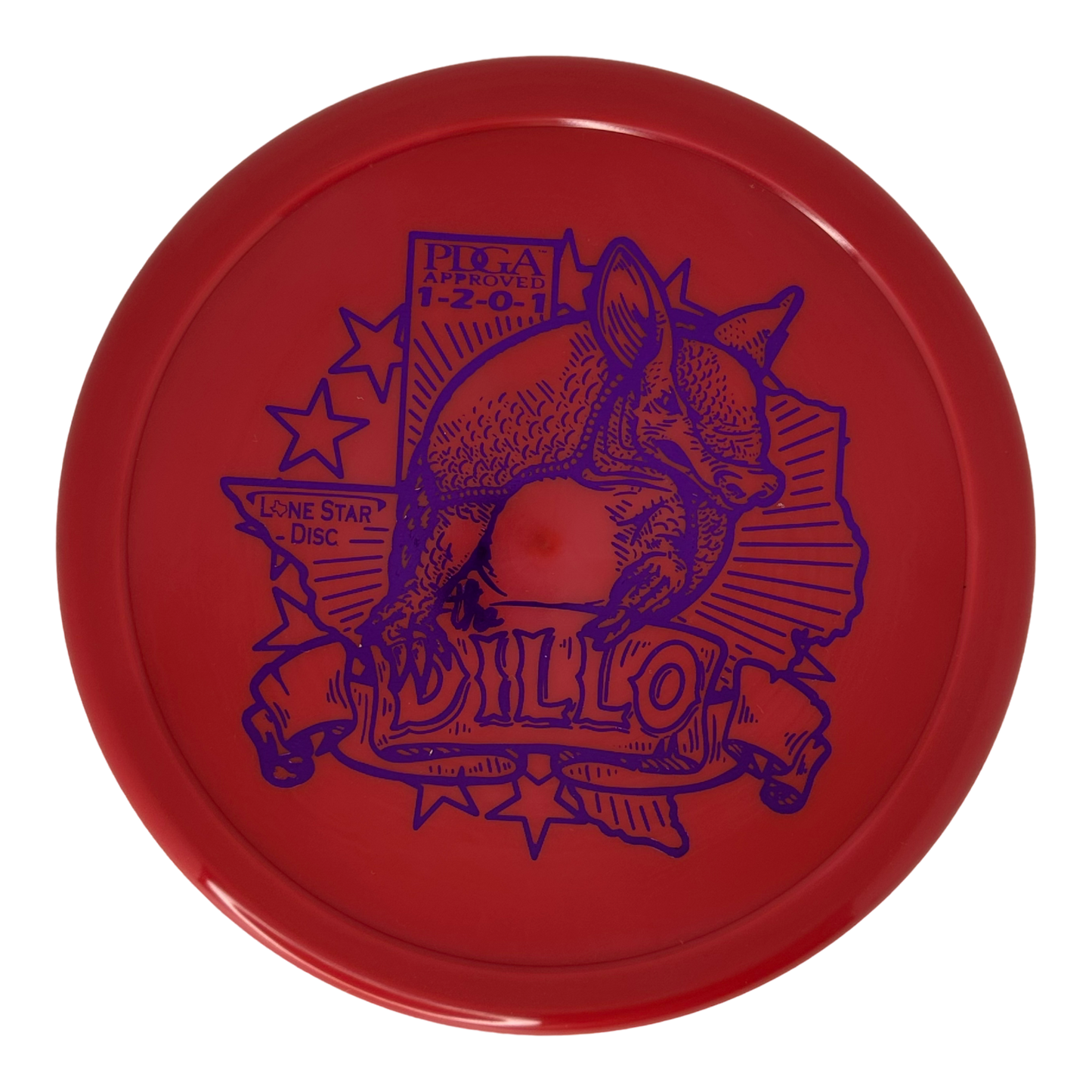 Lone Star Disc Victor 1 Armadillo Putter Disc - Artist Stamp