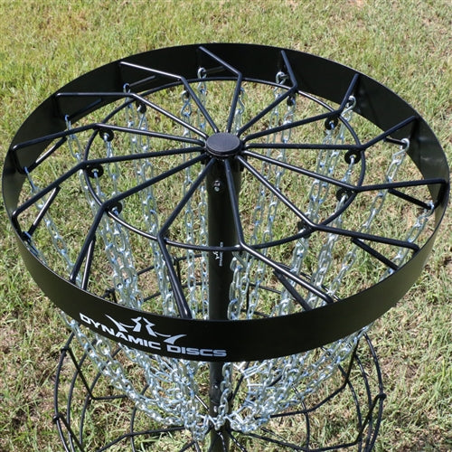 Dynamic Discs Recruit Portable Disc Golf Target (Basket) - Black
