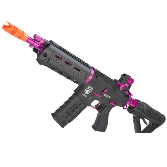 G&G GR4 G26 Airsoft Electric Blowback AEG Rifle - Black / Pink
