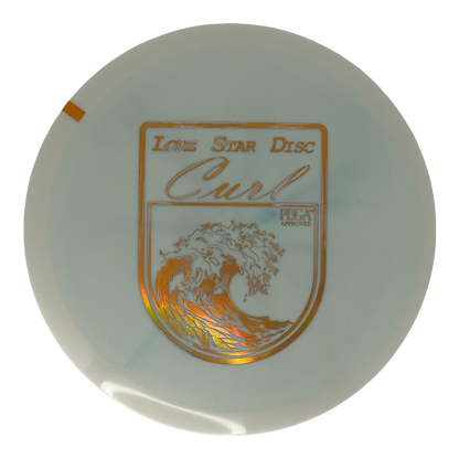 Lone Star Disc Alpha Curl Distance Driver Disc - Artist Wave Stamp