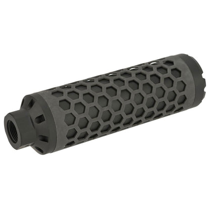 Angel Custom HIVE Airsoft Barrel Extension (130mm / 14mm Pos. / Black)