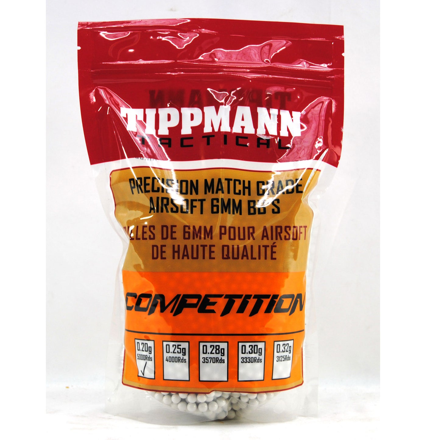 Tippmann Tactical Competition 6mm BBs 1kg Bag - White