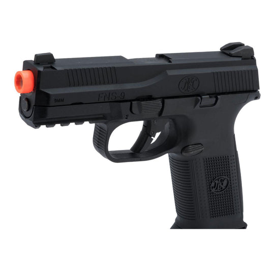 Cybergun FN Herstal Licensed FNS-9 Gas Blowback Airsoft Pistol by VFC - Black