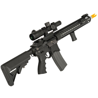 EMG Seekins Precision Licensed SP223 Keymod Advanced Airsoft M4 AEG Rifle w/ G2 Gearbox - Black