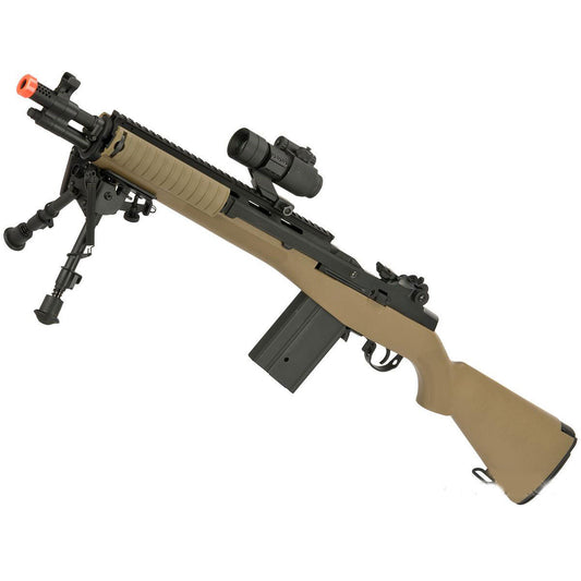 CYMA Matrix Field Ops Series M14 SOCOM Airsoft AEG - Tan