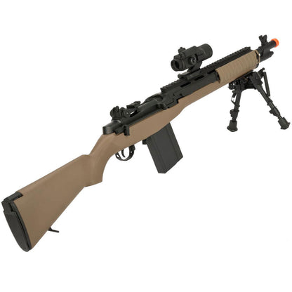 CYMA Matrix Field Ops Series M14 SOCOM Airsoft AEG - Tan
