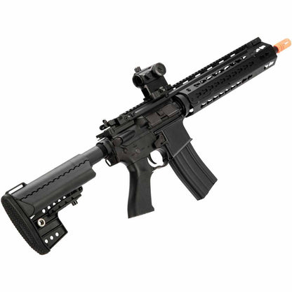 CYMA Sport Keymod-S Full Metal M4 Airsoft AEG - Black - 14" Barrel - 12.5" RIS