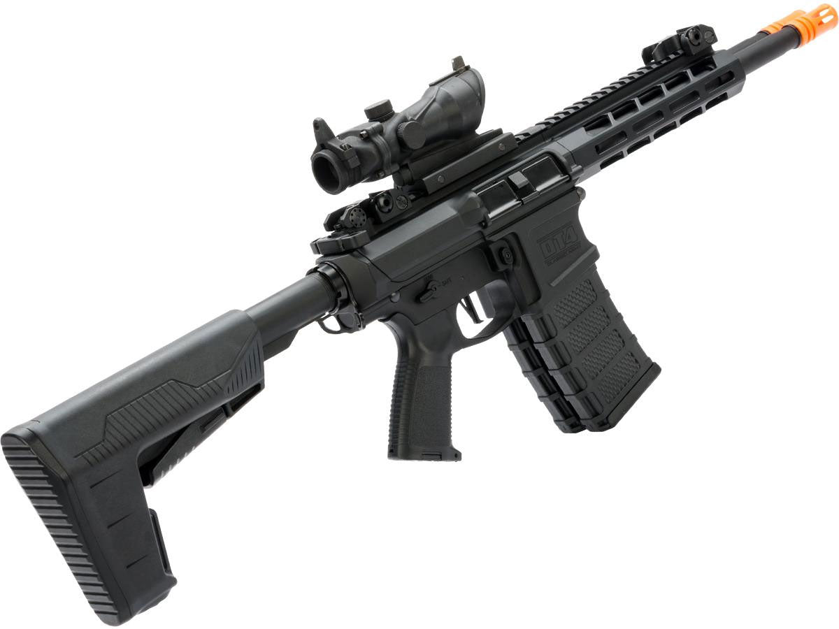 Classic Army DT-4 Double Barrel M4 Carbine Airsoft AEG Rifle - Black