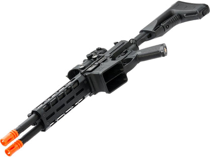 Classic Army DT-4 Double Barrel M4 Carbine Airsoft AEG Rifle - Black