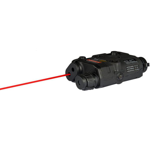 Lancer Tactical AN/PEQ-15 LED White Light + Red Laser w/ IR Lens