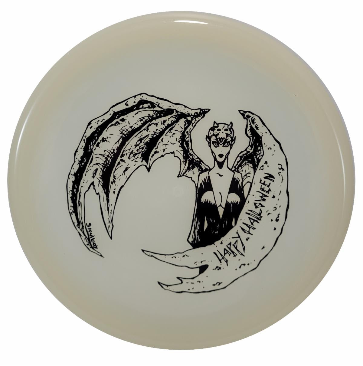 Kastaplast K1 Glow Berg Disc - Halloween Witch Stamp