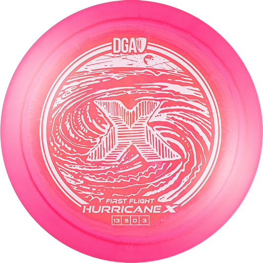 DGA First Flight LE Swirl Hurricane X Disc
