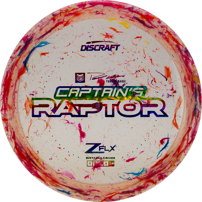 Discraft 2023 Paul Ulibarri Jawbreaker Z FLX Captain's Raptor Disc