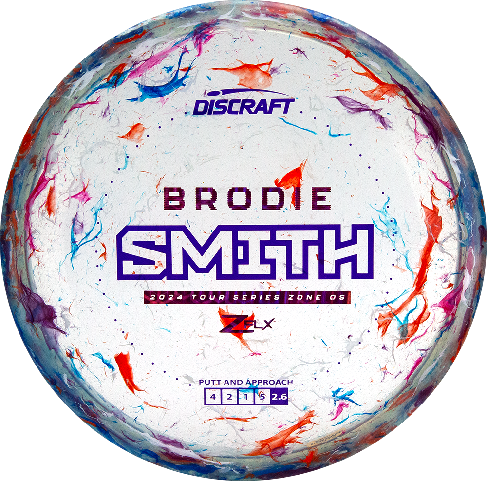 Discraft Brodie Smith 2024 Tour Series Zone OS Golf Disc