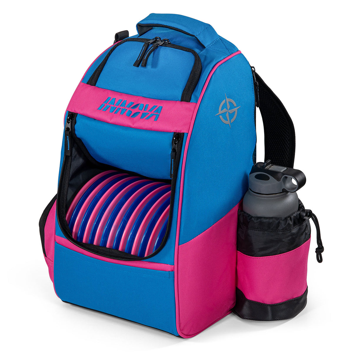 Innova Adventure Disc Golf Backpack - Pink/Blue
