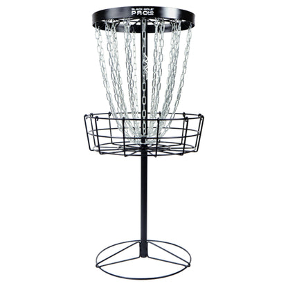 MVP Black Hole Pro HD Disc Golf Target (Basket) - Black