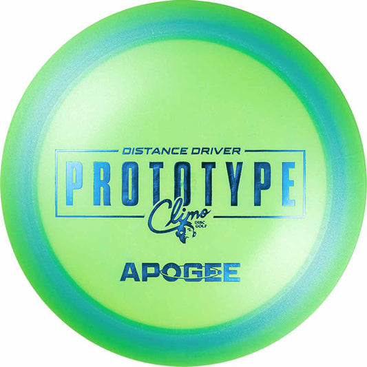 Climo Disc Golf Color Shift Victory Line Apogee Disc - Prototype