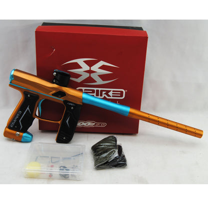 Used Empire Axe 2.0 Paintball Marker - Orange/Aqua