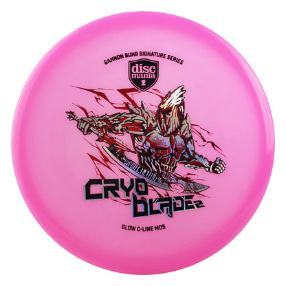 Discmania Gannon Buhr Signature Series Glow C-Line MD5 Disc - Cryo Blade 2