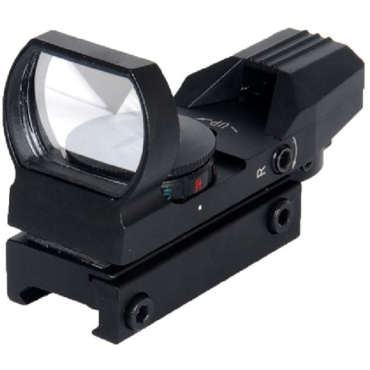 Lancer Tactical Red / Green Dot Reflex Sight w/ 4 Reticles - Black