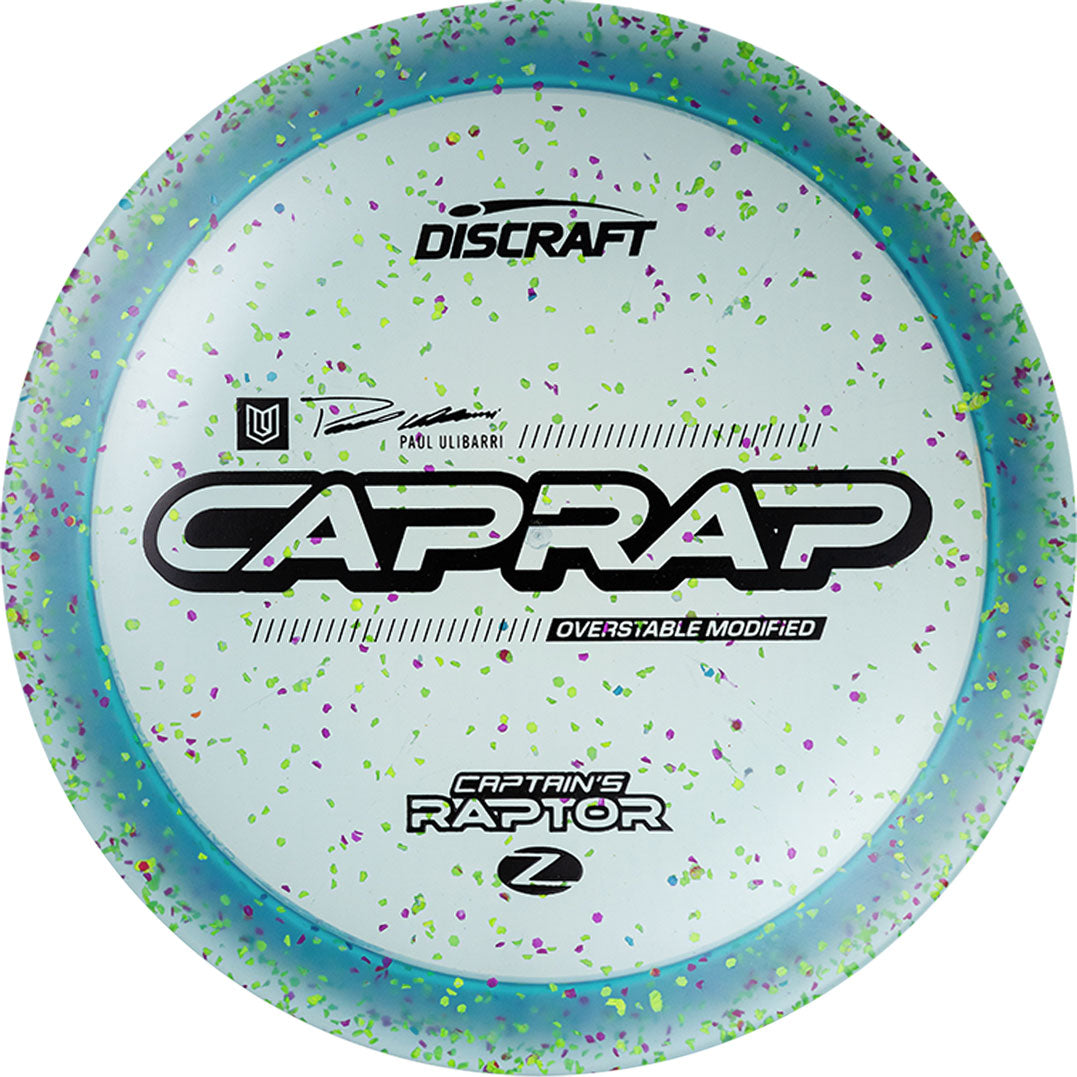 Discraft 2026 Paul Ulibarri Z Confetti Captain's Raptor Disc