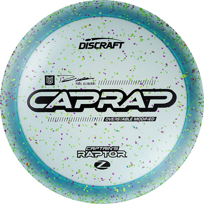 Discraft 2026 Paul Ulibarri Z Confetti Captain's Raptor Disc