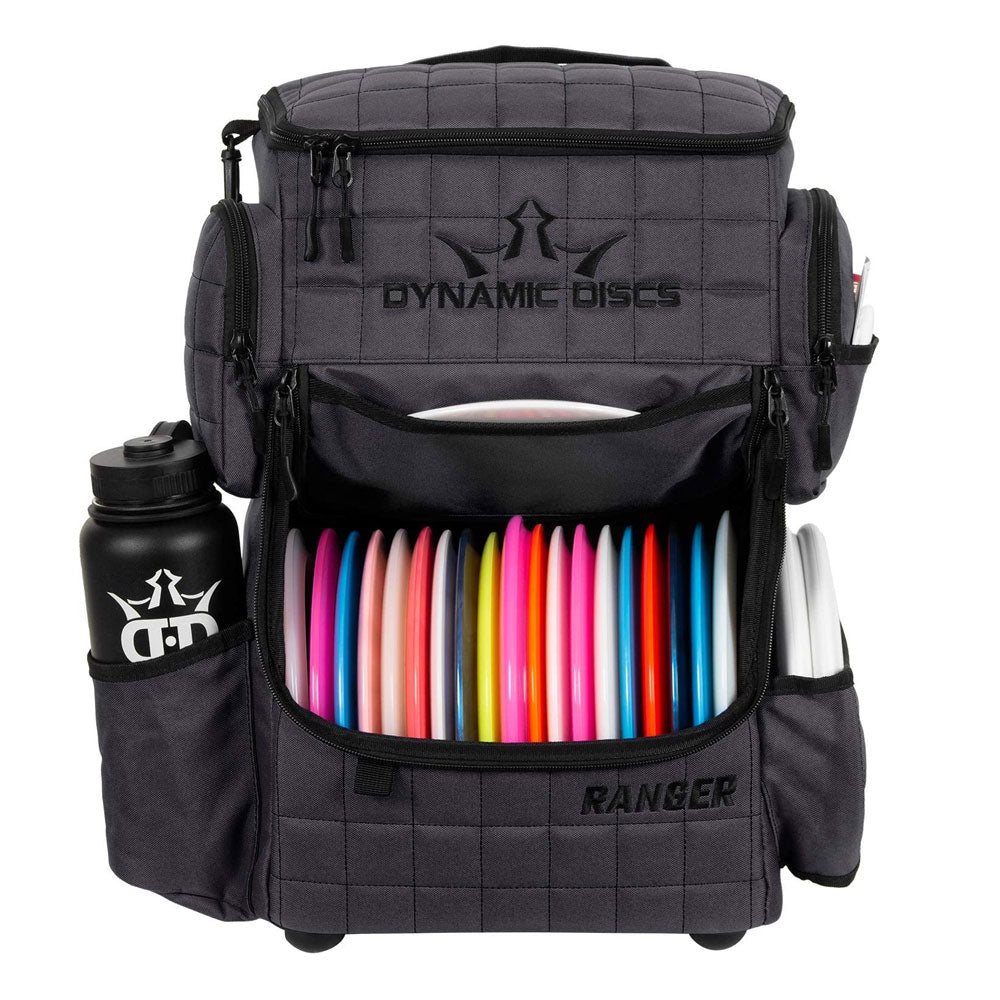 Dynamic Discs Ranger backpack Disc Golf Bag - Heather Charcoal