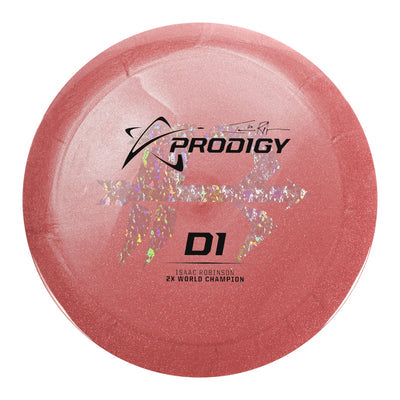 Prodigy 500 Glimmer D1 Driver Disc - Isaac Robinson 2x World Champion Stamp